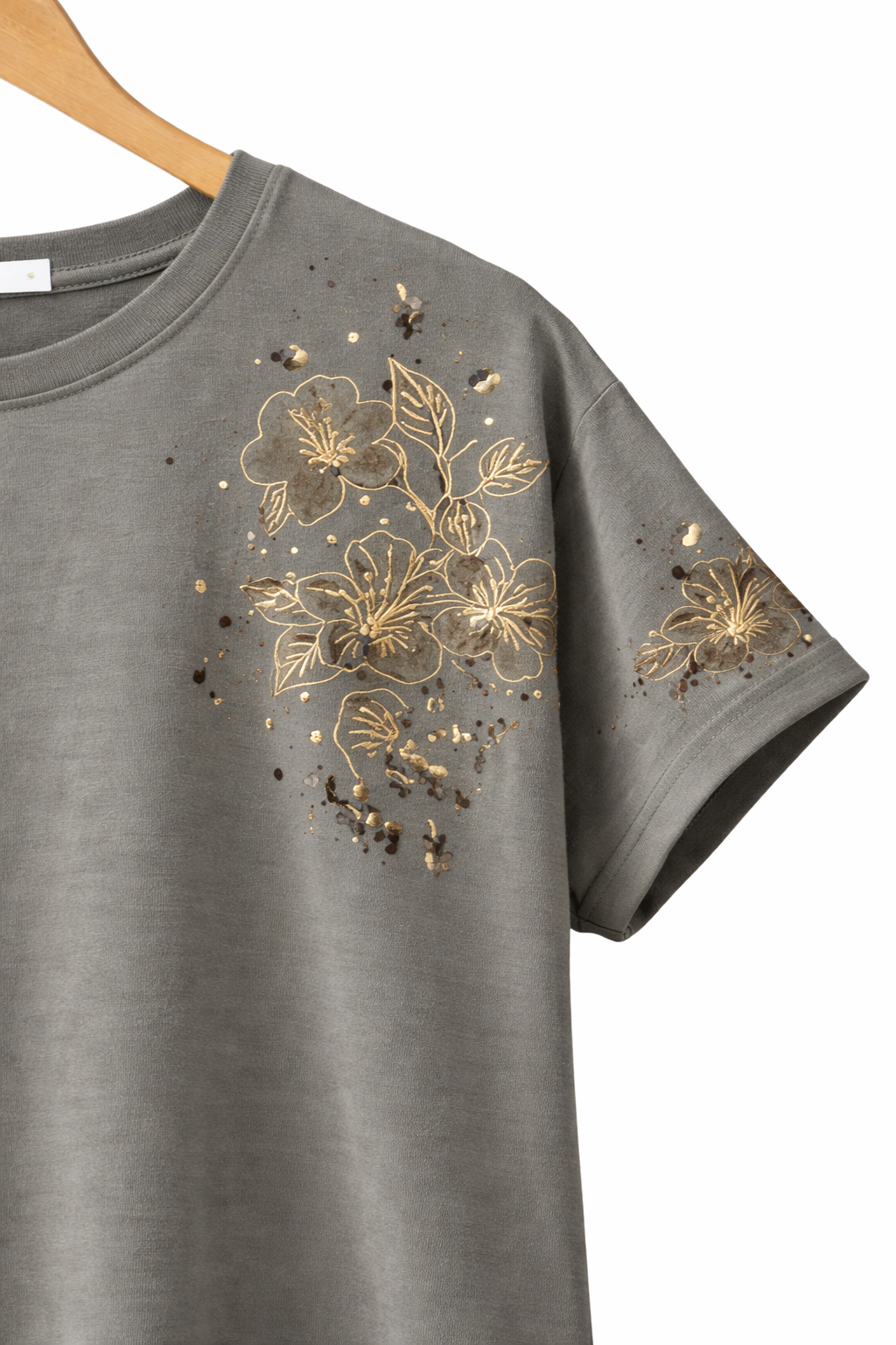 Deal flower pattern t shirt/ top