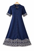 Dark Blue Dress