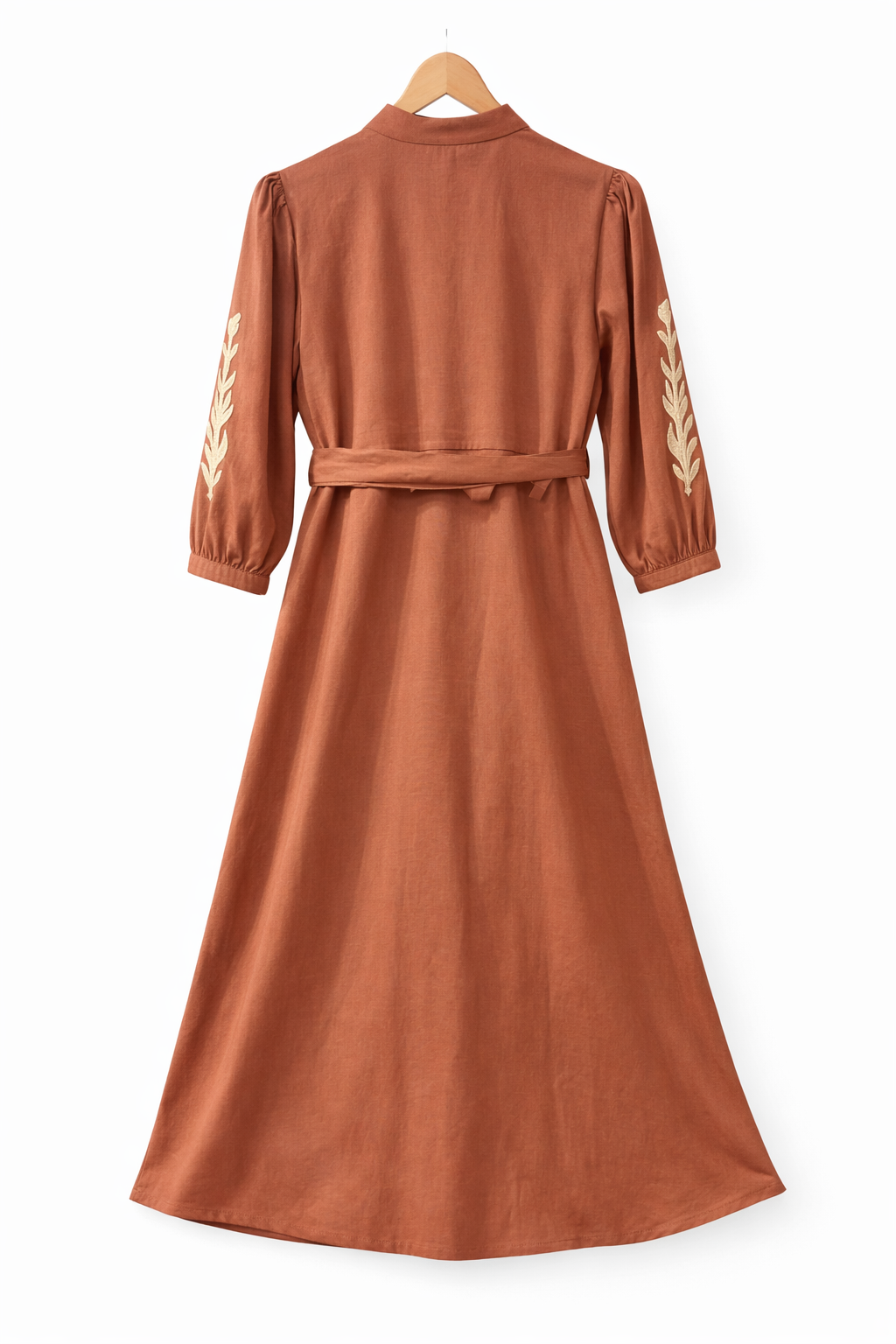 Belted Buckle Dress