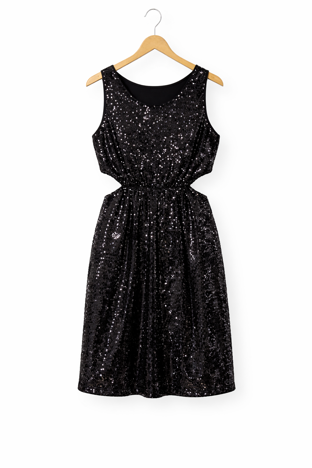 Deal Black Sequin Dress