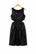 Deal Black Sequin Dress