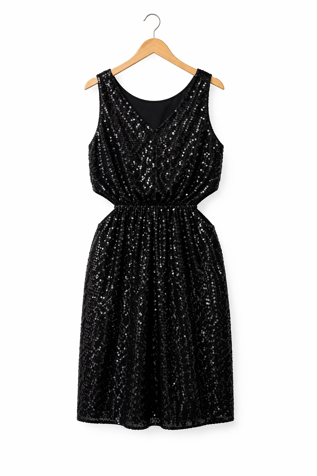 Deal Black Sequin Dress