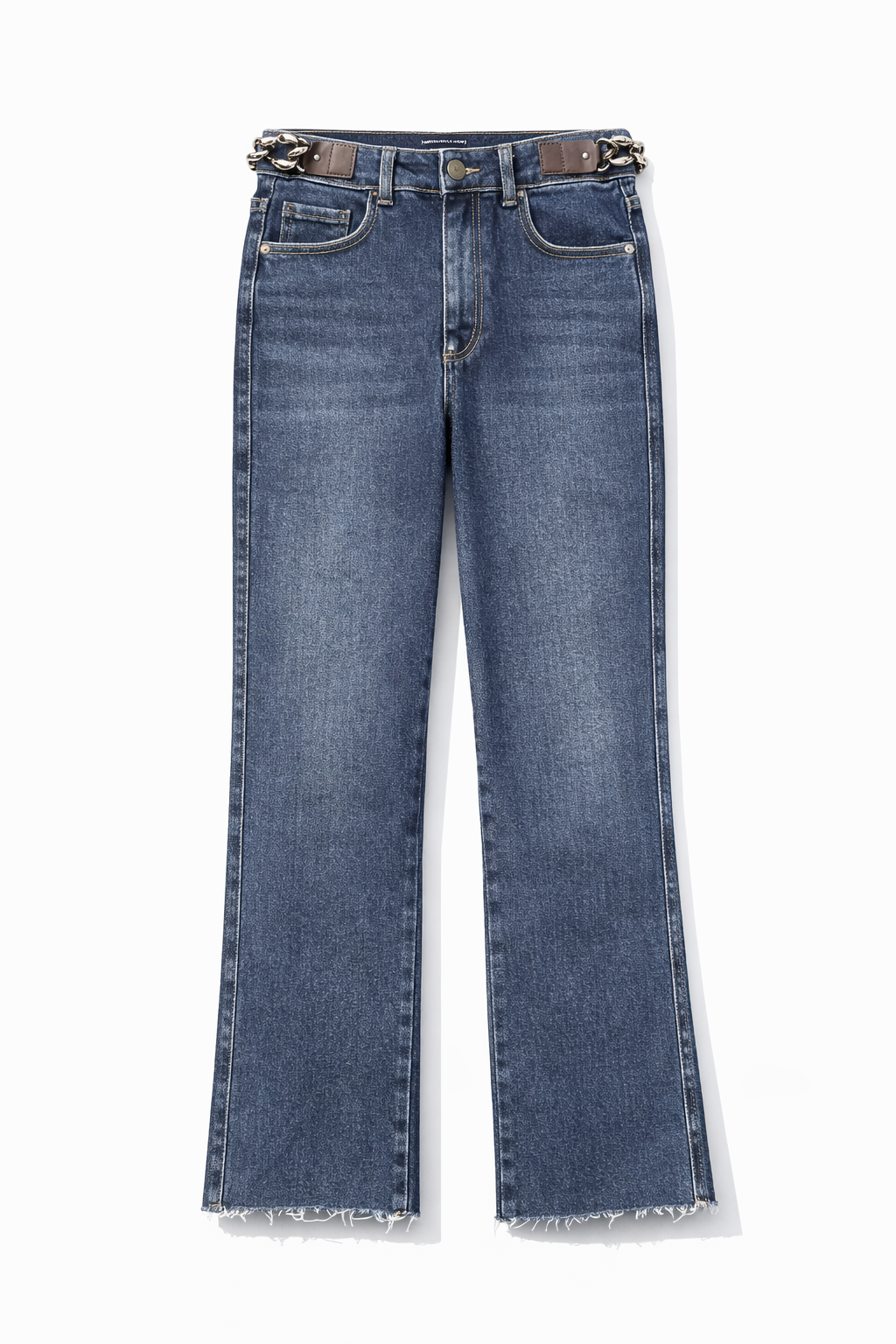 Straight Jeans (Belt Detail)