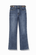 Straight Jeans (Belt Detail)