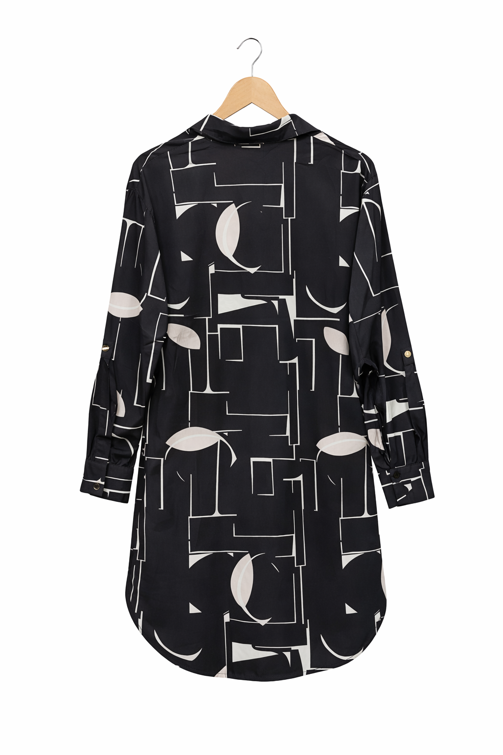Deal Satin Shirt Dress (with belt)