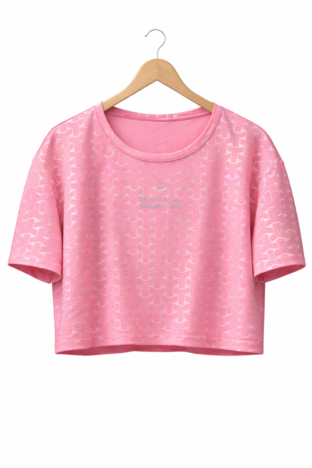 Deal Pink Crop Top