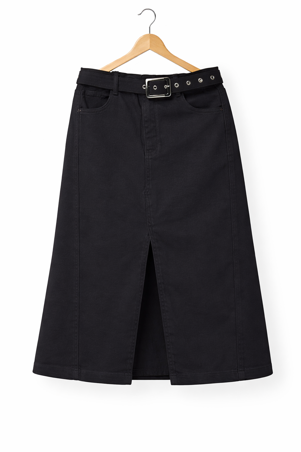 Deal Middle Cut Skirt (with belt)