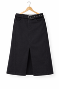 Deal Middle Cut Skirt (with belt)
