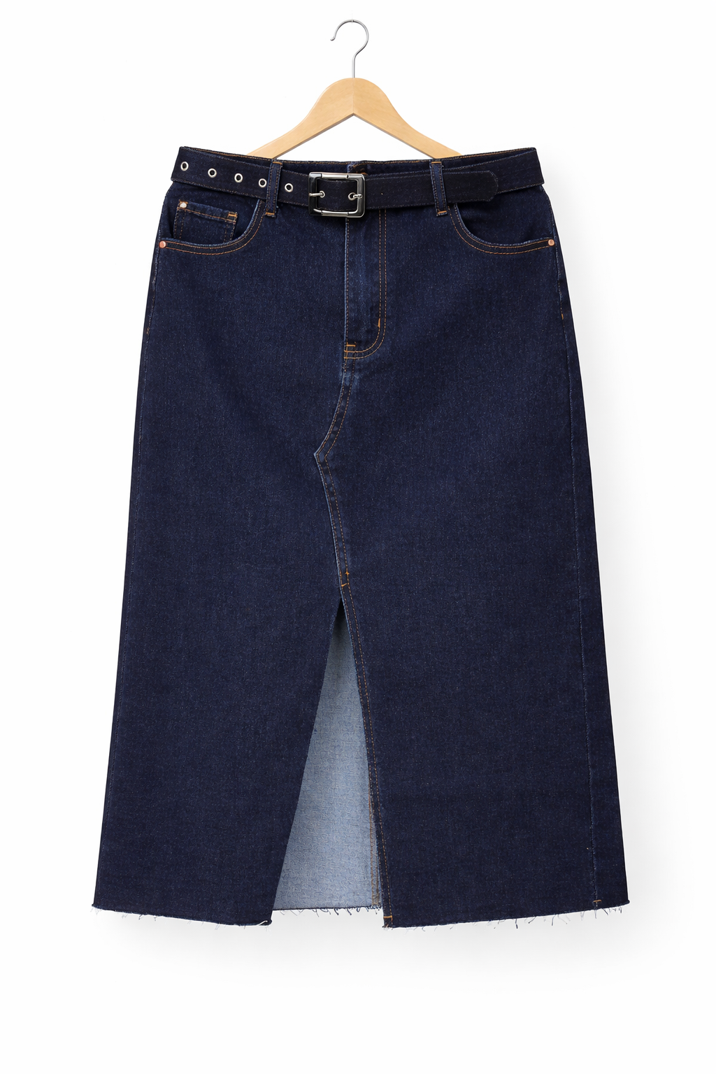 Deal Middle Cut Skirt (with belt)