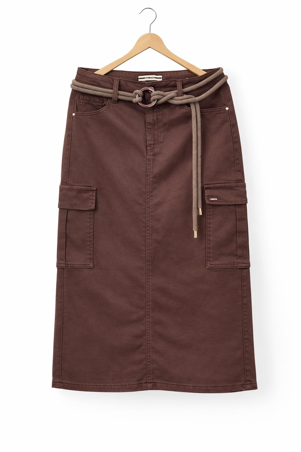 Deal Brown Cargo Skirt